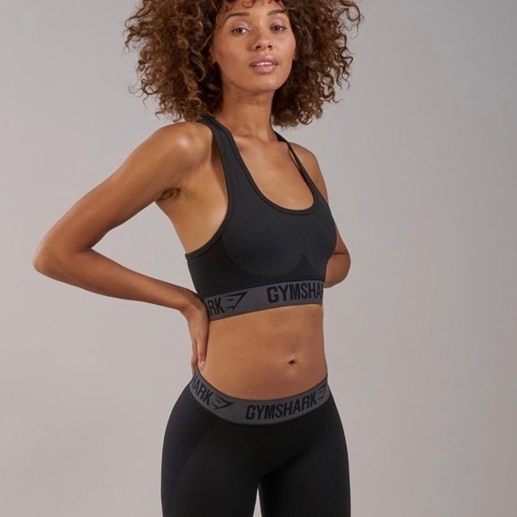 Gymshark Other - Gymshark Black and Gray Sports Bra